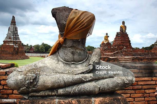 Boccola Senza Rovinare Buddha - Fotografie stock e altre immagini di Antico - Condizione - Antico - Condizione, Ayuthaya, Buddha