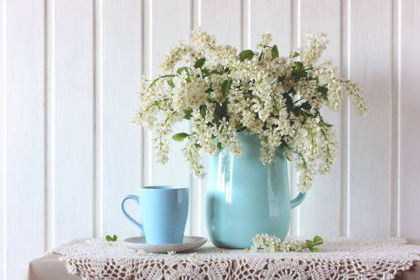 istock bouquet of flowering cherry branches 1396988519