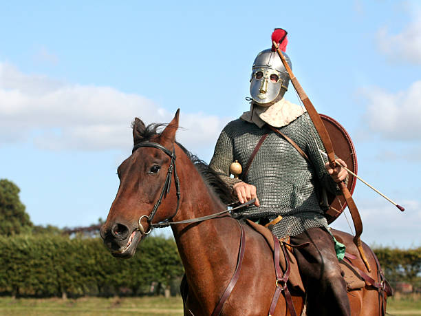 istock Roman Bowsman with horse 139698852