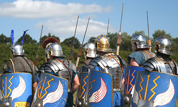 istock Roman Army Marches On 139699169