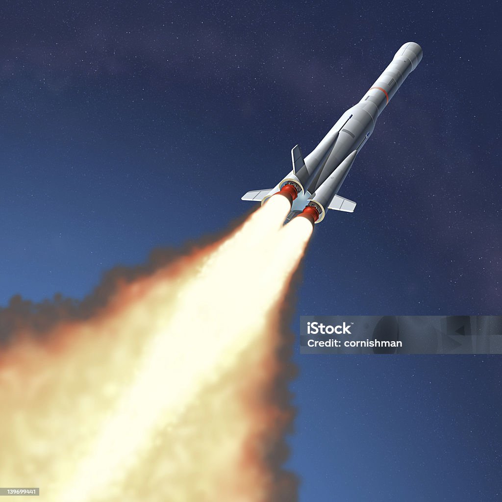 Rocket Einführung - Lizenzfrei Rakete Stock-Foto