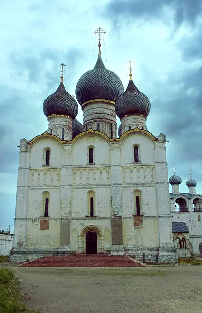 Rostov Kremlin's Main Cathedral - low key picture.