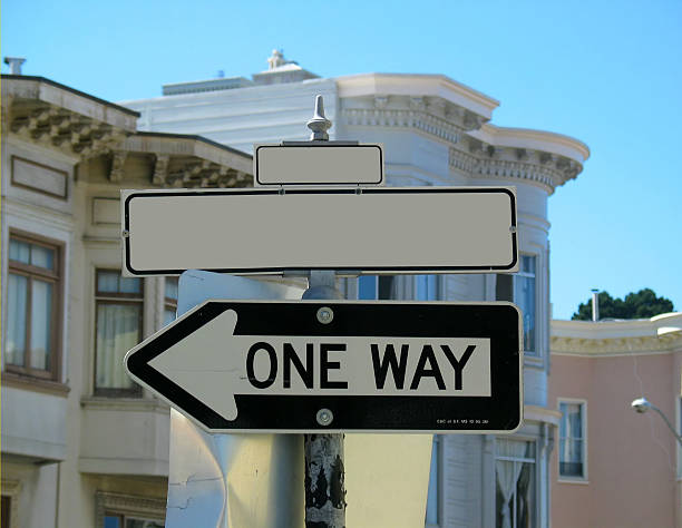 istock Blank San Francisco Street Sign 139699544
