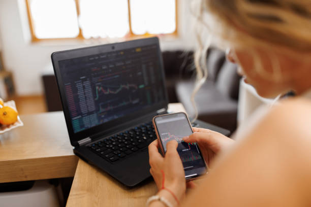 istock Women using crypto wallet paying and mobile banking investment using mobile 1396998767