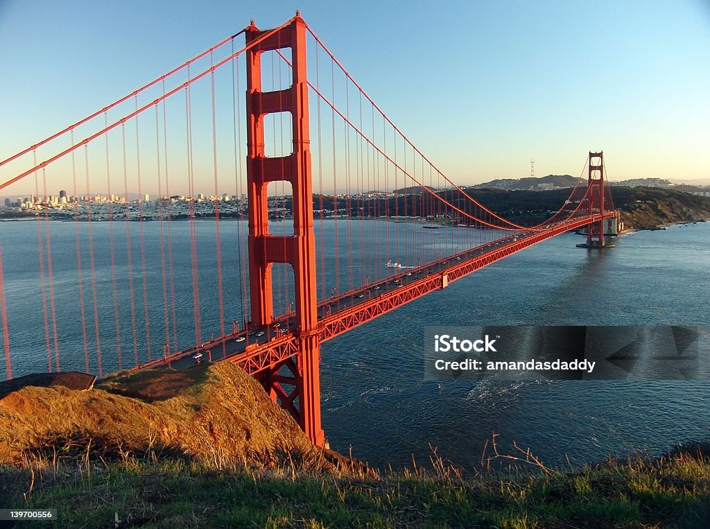 ゴールデンゲートブリッジ - カリフォルニア州 サンフランシスコのロイヤリティフリーストックフォト