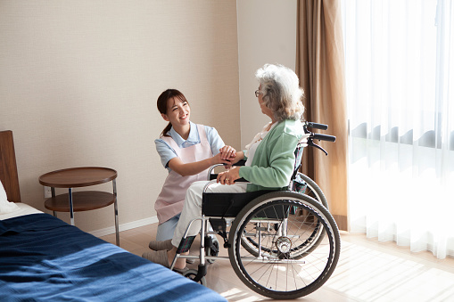 Senior women's well-being in nursing homes / home care
