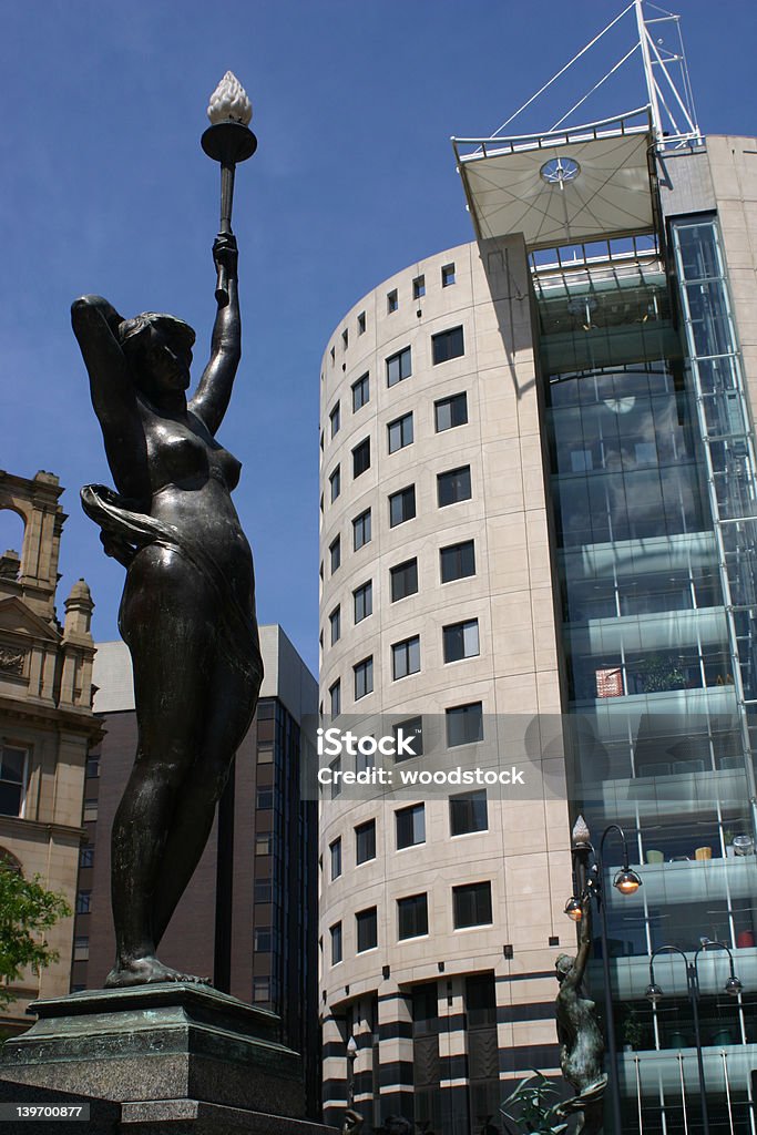 Leeds City Square - Foto de stock de Apartamento royalty-free