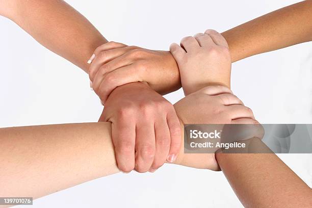 Interlocked Hands Stock Photo - Download Image Now - Fun, The Human Body, Adults Only