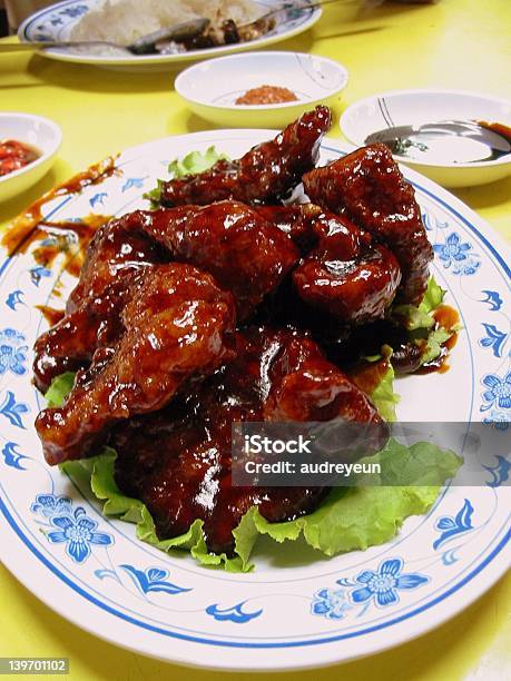 Chinese Food Pork Ribs Stock Photo - Download Image Now - Asian and Indian Ethnicities, Blue, Chinese Culture