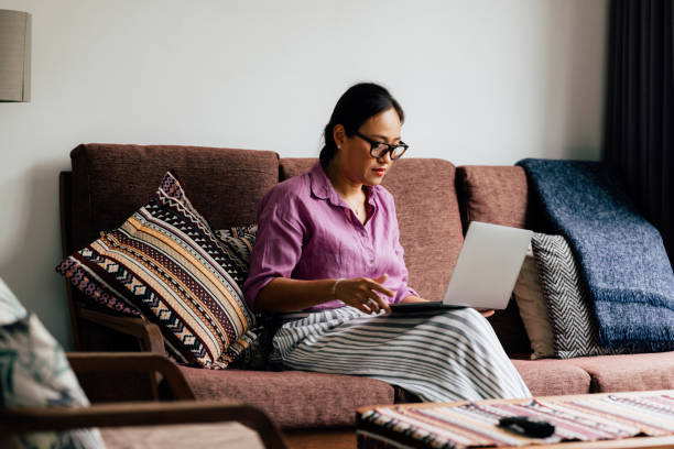 istock Businesswoman Working From Home 1397018636