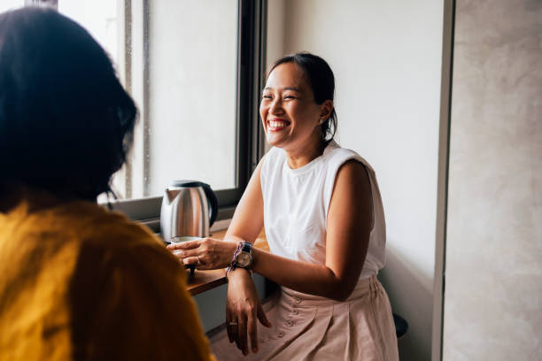 istock Two Women Drinking Gongfu Tea 1397018677