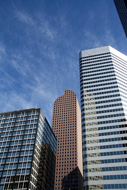 Denver Skyscrapers stock photo