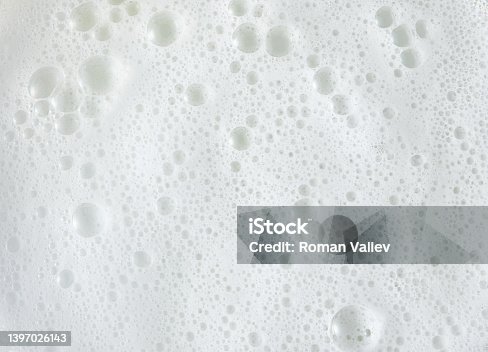 istock White soapy foam 1397026143