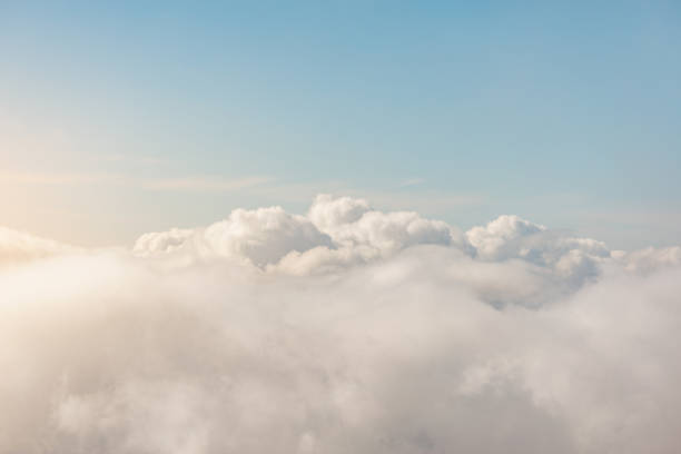 istock Amazing cloudscape on the sky at sunset time. 1397028504