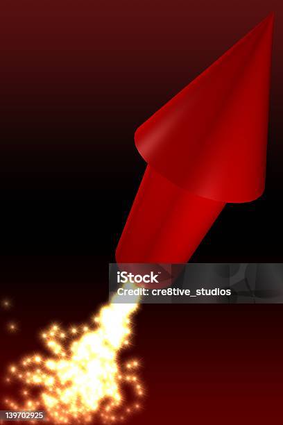 Rocket Red Stockfoto und mehr Bilder von Explodieren - Explodieren, Feiern, Feuerwerk