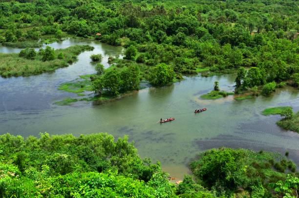 istock The largest karst wetland in China 1397030189