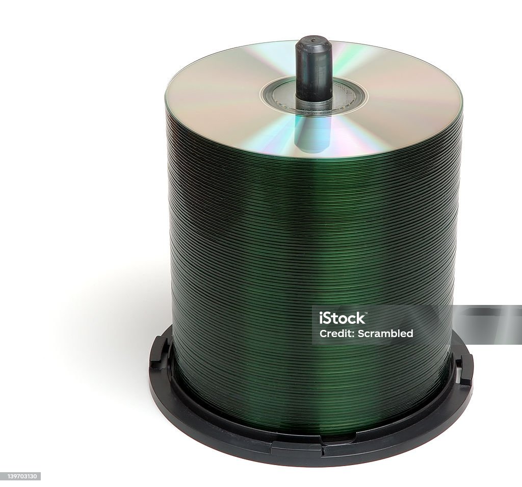 Cd Stack Thing Cd Stack Stock Photo - Download Image Now - Blank, Burning, Byte - iStock