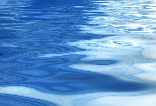 une surface de l'eau - motif en vagues photos photos et images de collection