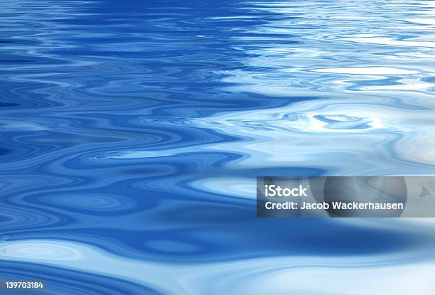 Perfect Water Surface Stock Photo - Download Image Now - Water, Water Surface, Rippled
