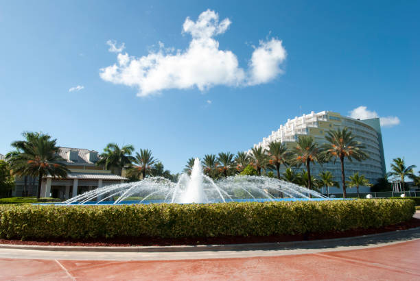 istock Grand Bahama Island Freeport Fountain 1397035621