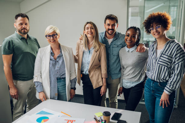 istock Multiracial business team on a meeting in a modern bright office 1397042622