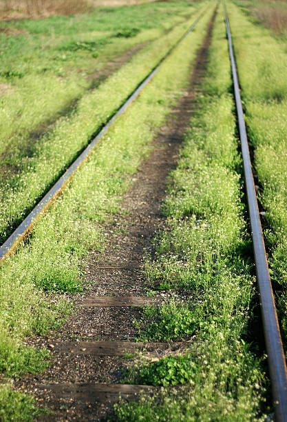 Rail stock photo