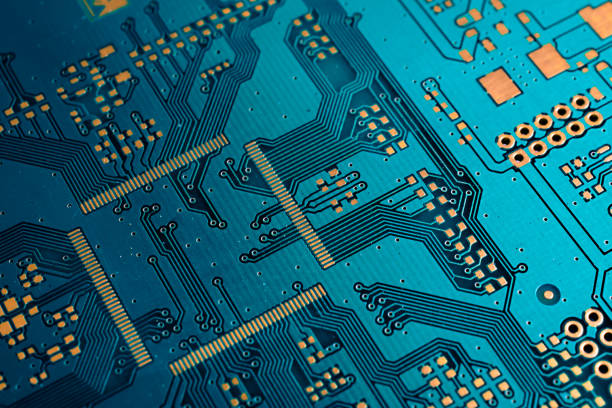 istock Modern Circuit Board Background Banner. background or texture 1397050853