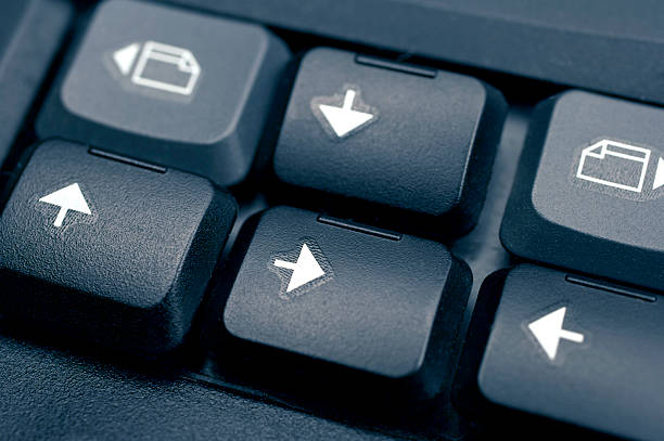 istock Confusion. Chaos - Keyboard arrows misplaced 139705328