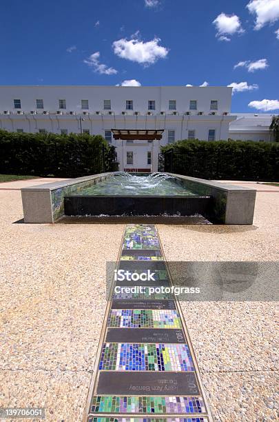 Fountain Stock Photo - Download Image Now - Australia, Blue, Canberra