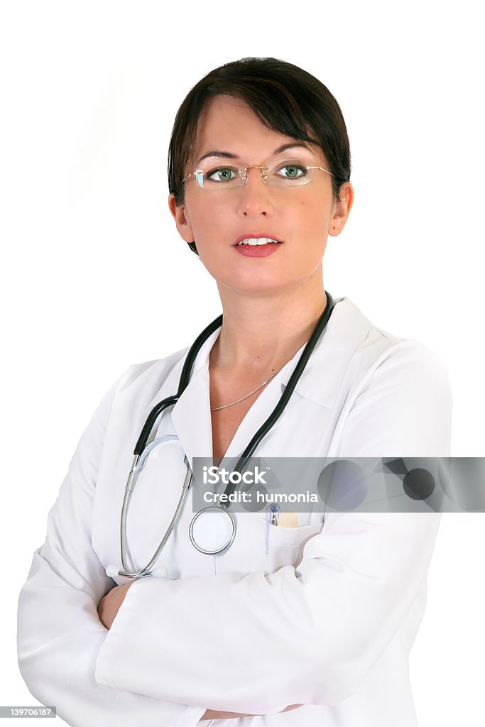 Krankenschwester oder Arzt - Lizenzfrei Arme verschränkt Stock-Foto