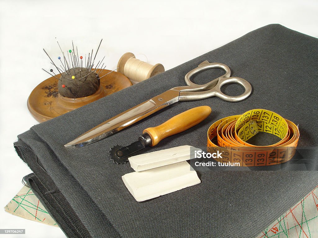 Costura instrumentos - Foto de stock de Adulto royalty-free