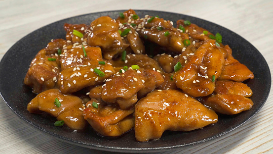 soy sauce glazed chicken