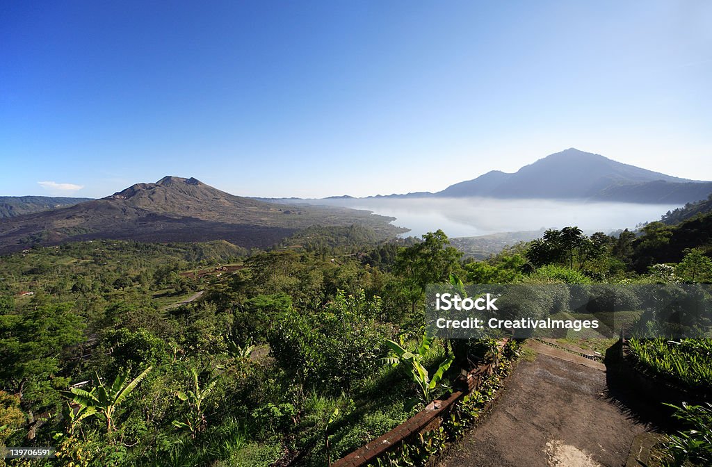 Exótica paisagem da Indonésia - Royalty-free Acender Foto de stock