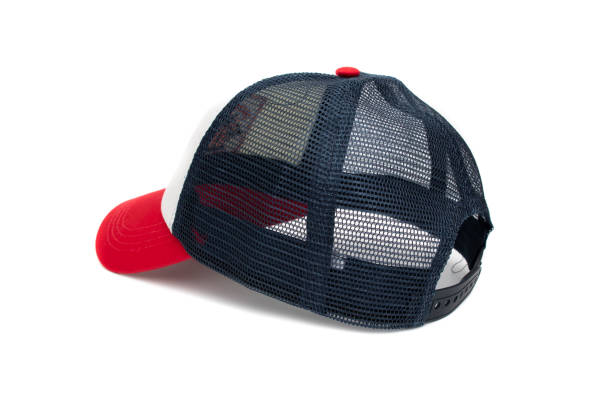 istock A navy blue, red, white baseball cap 1397067223