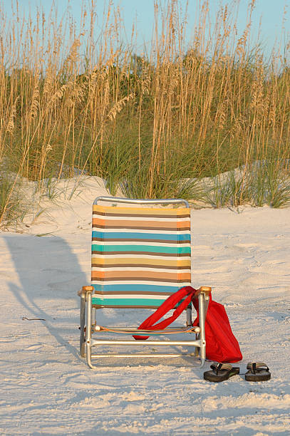 cadeira de praia - hernando desoto - fotografias e filmes do acervo