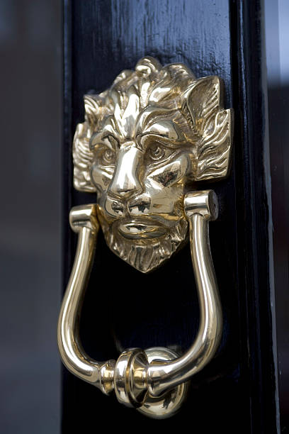 istock Door Knocker, London 139707302