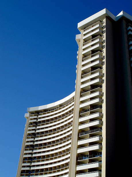 Edifício curva - foto de acervo