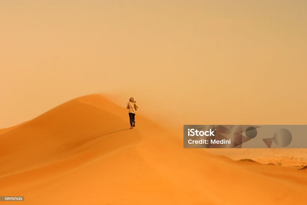 Tempête du désert - Photo de Brume de chaleur libre de droits
