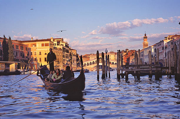 istock Gondola by Rialto Bridge 139707626
