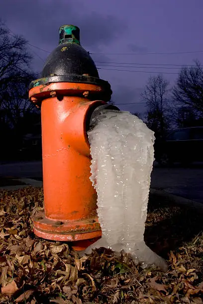 Photo of Frozen Fire Hydrant