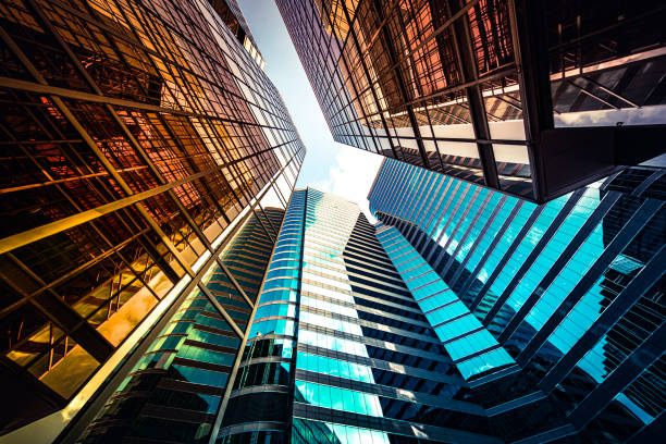 Free Stock Photo of Modern high-rise buildings in a cityscape ...
