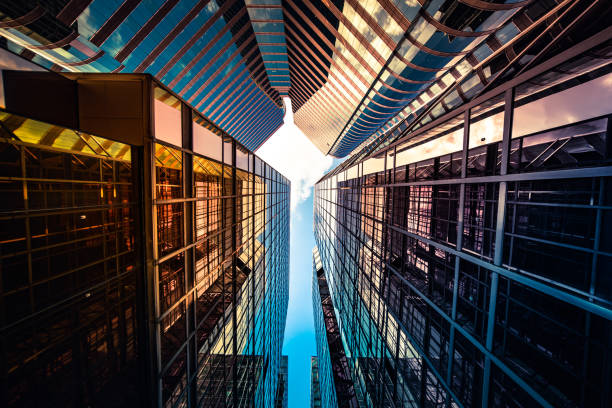 istock Architecture details Modern Building Glass facade Exterior 1397078988