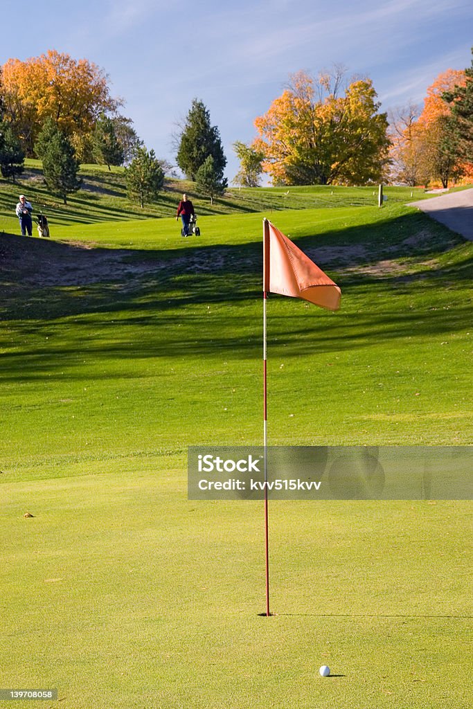 Bandierina da golf 04 - Foto stock royalty-free di Affari