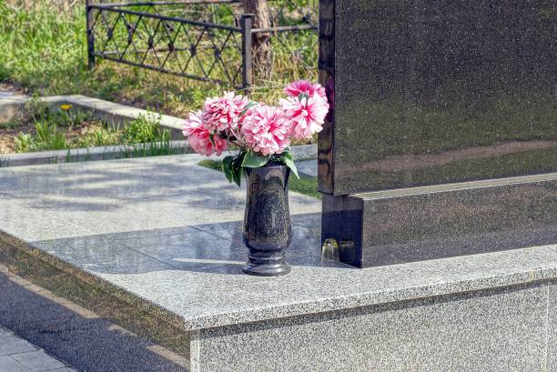 Cemetery in Kyoto, Japan.