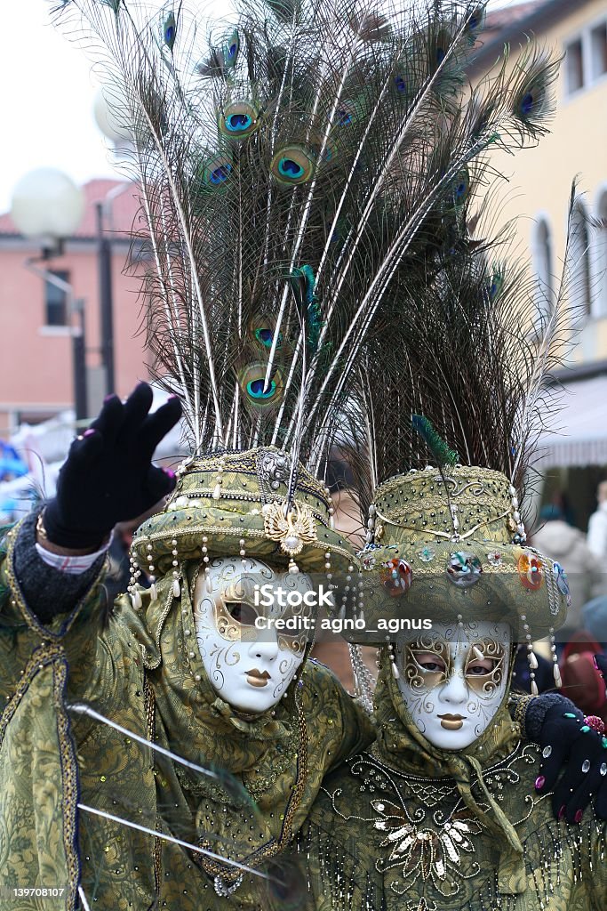Venice - Mask - Carnival Actor Stock Photo
