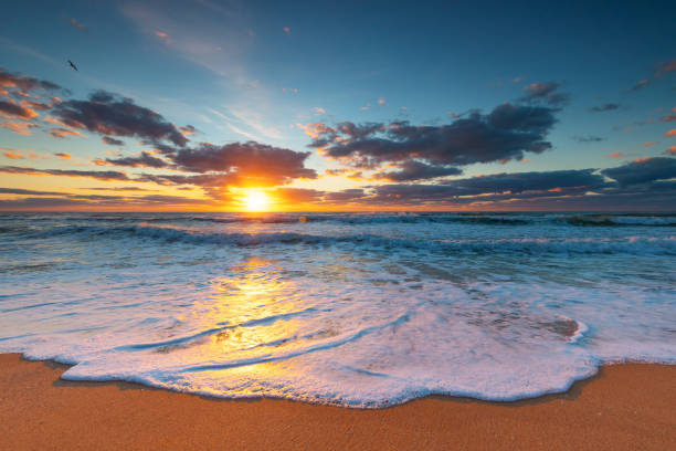 istock Beautiful cloudscape over the sea 1397081888