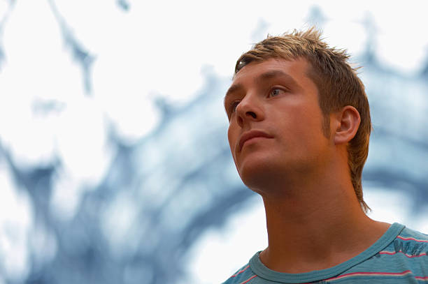 istock Portrait of a young man lost in deep thought 139708522