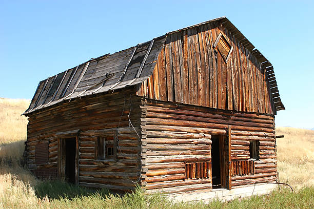 Old Barn dans le Montana - Photo