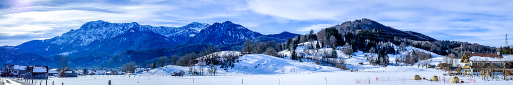 landscape near Murnau am Staffelsee - bavaria