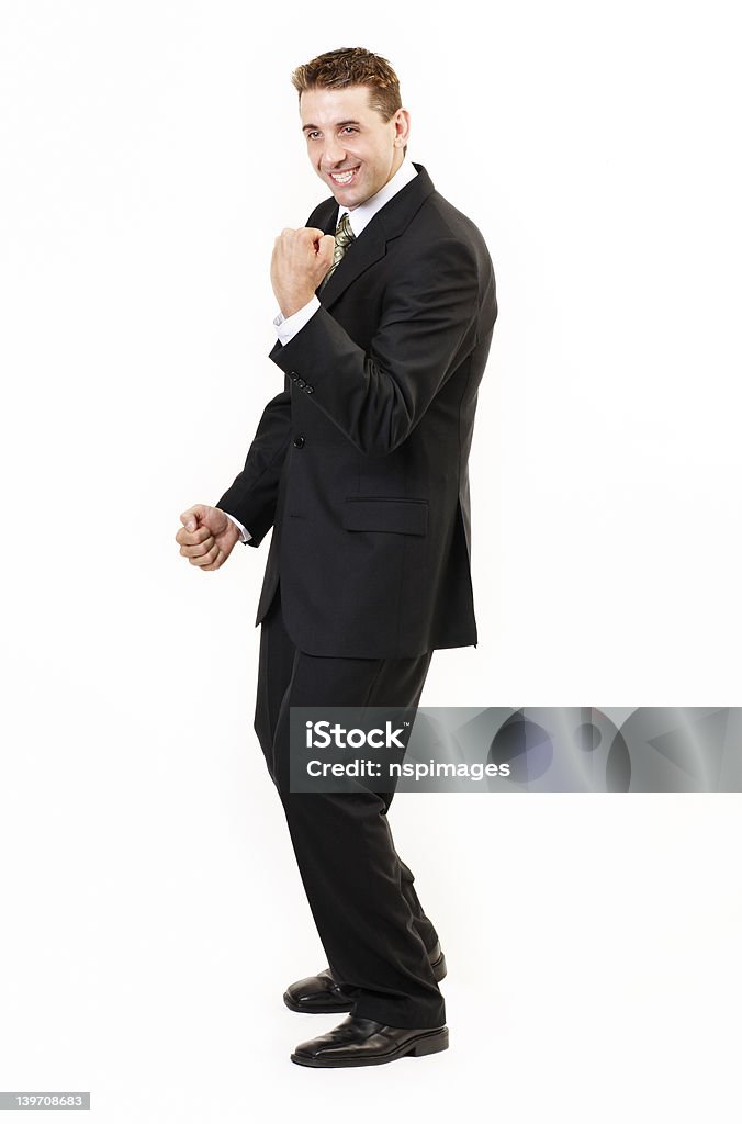 Uomo d'affari di successo - Foto stock royalty-free di Adulto